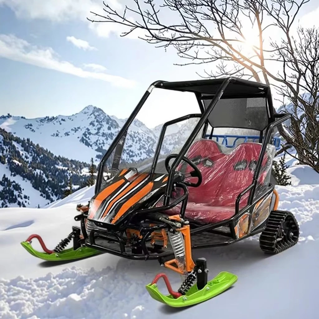 

All-Terrain Capability Two-Person Capacity for Tourism Company for Adults & Kids Electric Snowmobile