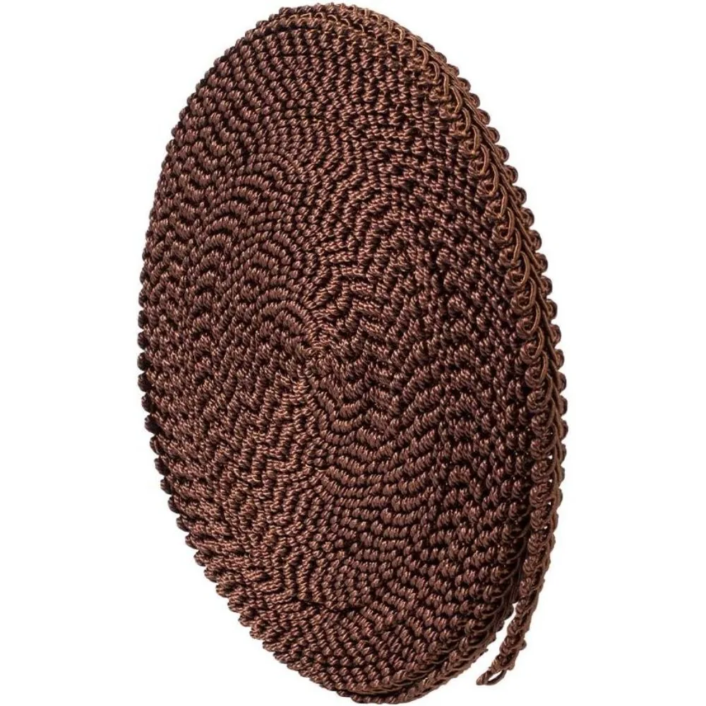 Geflechtband 14M (15 Yards) 13mm (0,5 Zoll) Polyester Gewebtes Gimp-Band Dekoratives Gimp-Band für Kostüm-DIY-Bastelarbeiten