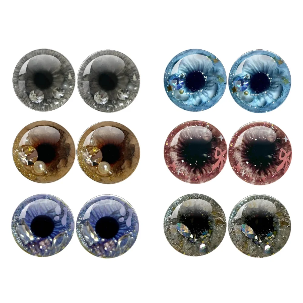 14mm Eye Super Thin Eye Blyth Doll Eyes Dome Glass 10mm-40MM Doll Eyes DIY Crafts Eyes Blythe Doll's  DIY Accessories Jewelry