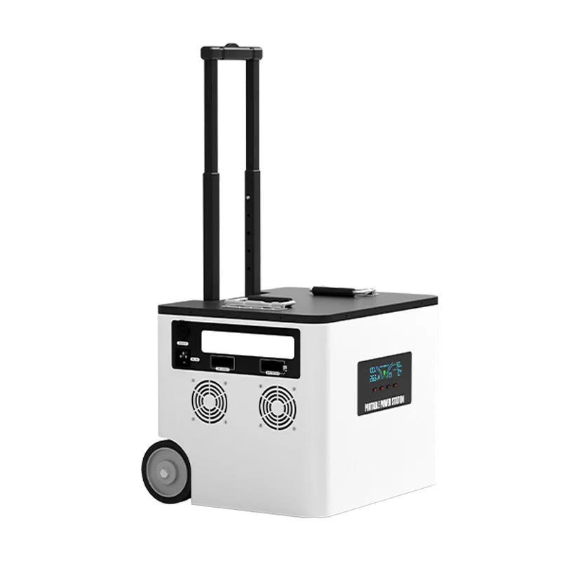 

Outdoor mobile power supply 220V portable travel camping tie rod high power rechargeable cooking energy storage power station