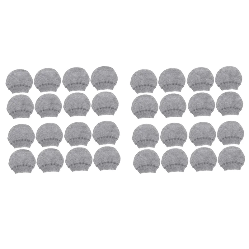 

ABRU-32 Pcs Knitting Cups Home Wheel Caster For Suitcase Resistant Covers Chair Universal Luggage Foot Cover