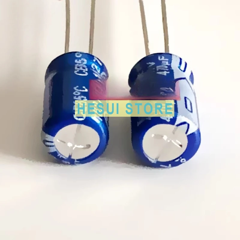 10 قطع Ina ELNA 10V470UF 6.3X11 RE3 رداء أزرق، مكثف حمى الصوت، بدلاً من 6.3 فولت #1