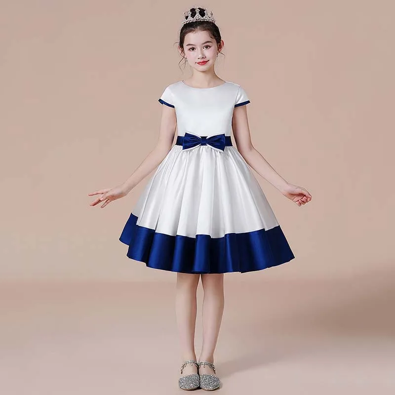 

Girls Choir Performance Dress New Children Piano Recital Princess Party Gown Birthday Celebration Pageant Formal Evening Wear