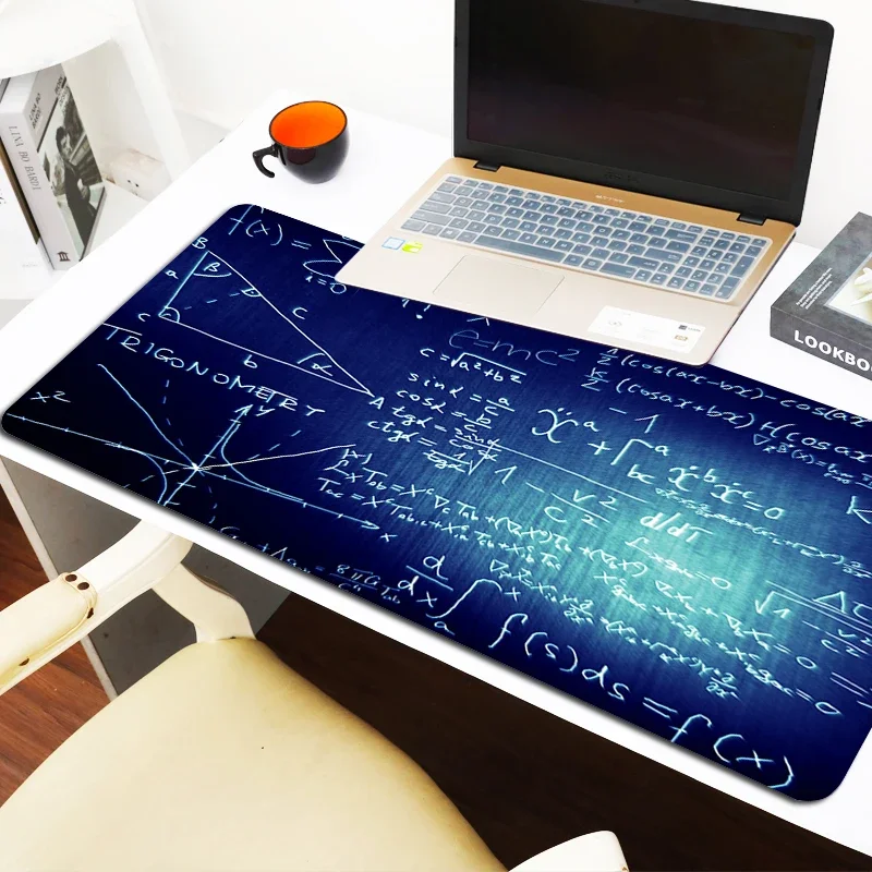 Gaming Pad Math Physics Formulas Pc Cabinet Games Mousepad Anime Desk Mat Gamer Keyboard Computer Desks Mouse Carpet Accessories