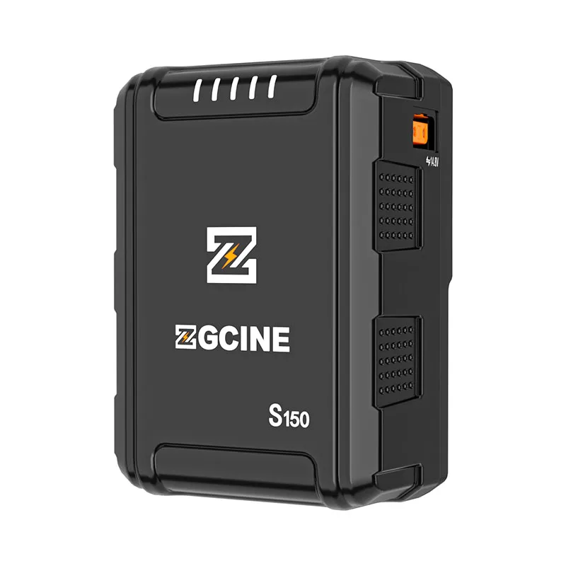 ZGCINE S95/S150/S200 Mini V-Mount/V-Lock lithium Battery PD USB-C 100w charge D-TAP BP USB-C/-A for Camera DSLR