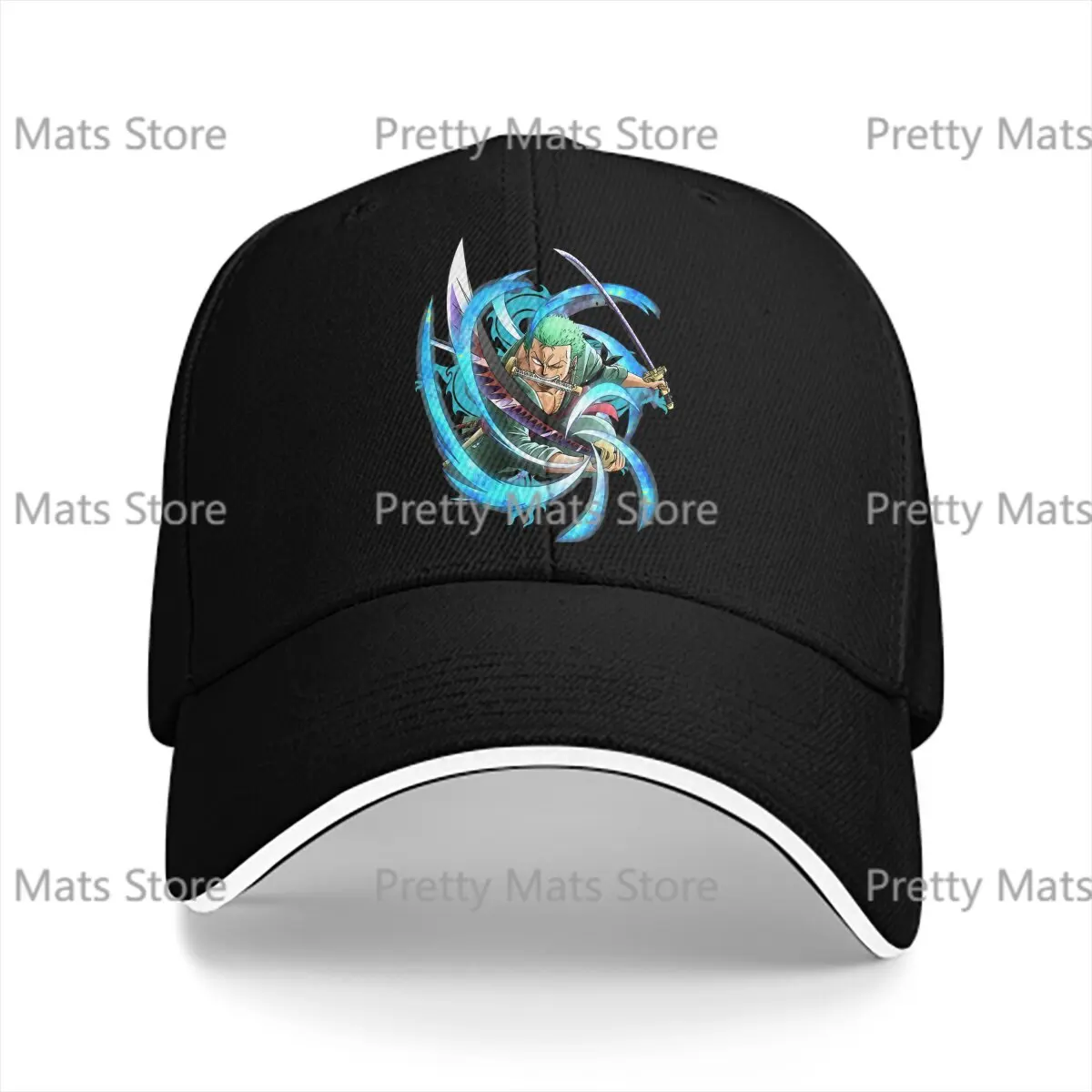 Three Sword Style One-Pieces Anime Baseball Cap Men Hats Women Visor Cycling Snapback Caps