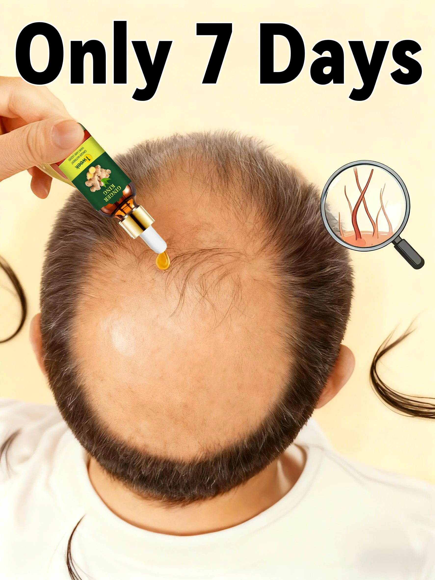 

Сыворотка для роста волос, масляная комбинация, аппликатор для кожи головы, жидкая расческа для лечения кожи головы, устройство для сторонних волос