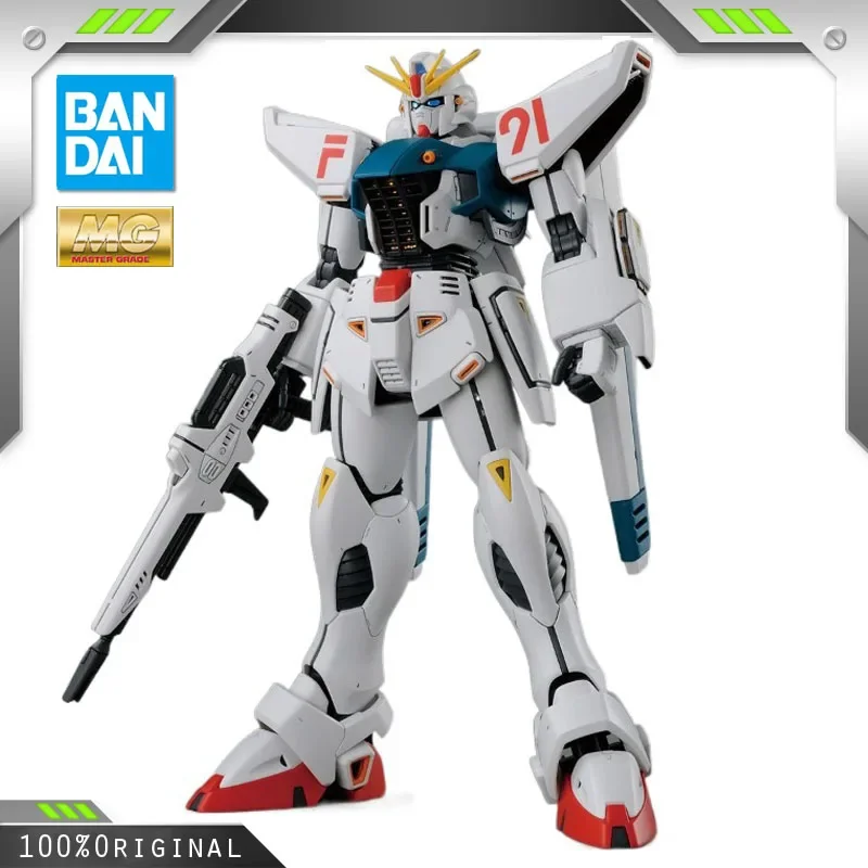 

BANDAI Anime MG 1/100 F-91 Gundam Ver 2.0 New Mobile Report Gundam Assembly Plastic Model Kit Action Toys Figures Gift