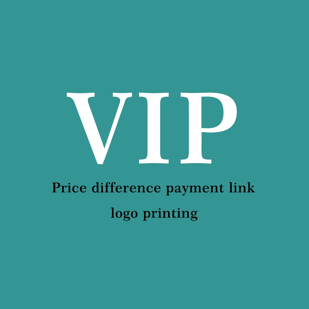 Enlace de diferencia de precio, enlace de compensación de costo de envío, cargo adicional de impresión de logotipo VIP