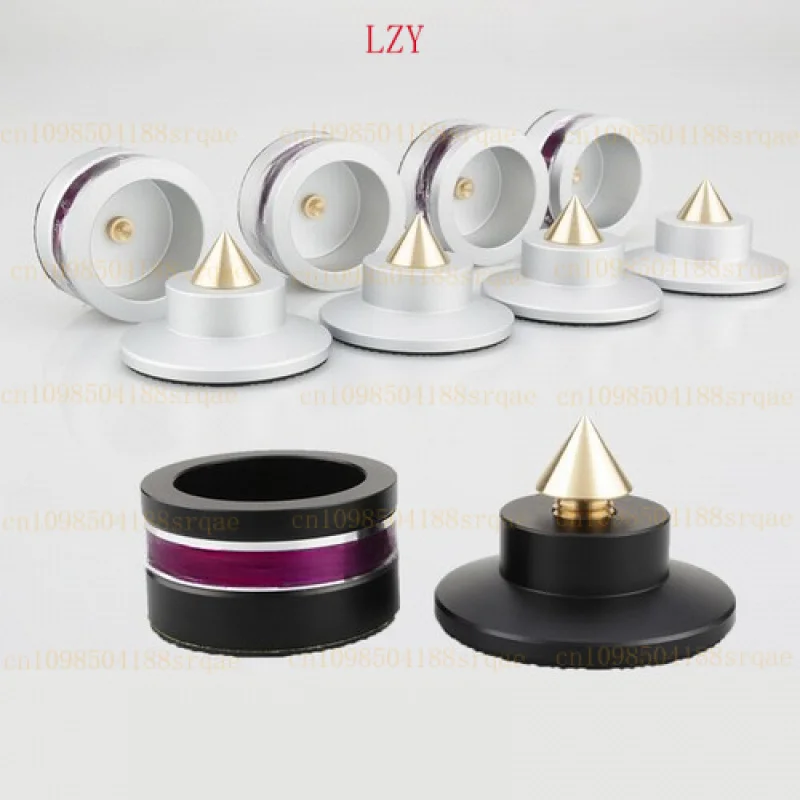 

4 шт. для алюминиевых изоляционных ножек, противоударная подушка с шипами, Hi-Fi-динамик, подставка для проигрывателя