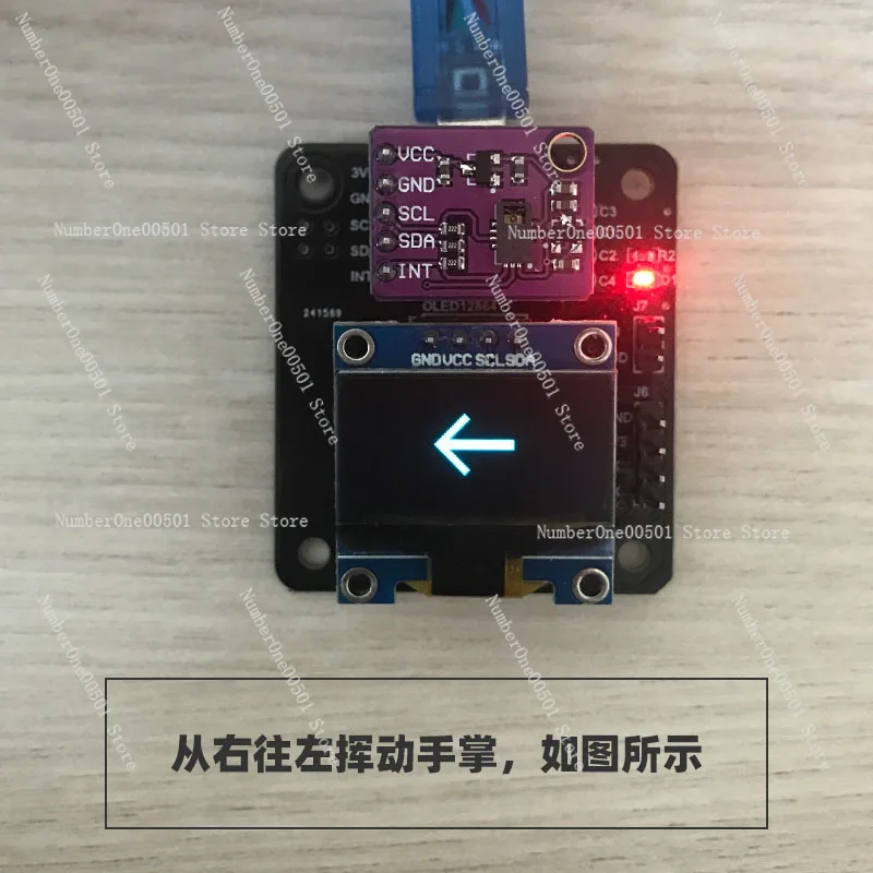 9 Kinds of Gesture Recognition Paj7620u2 Sensor Module Gesture Control Ppt Detection Smart Home Development