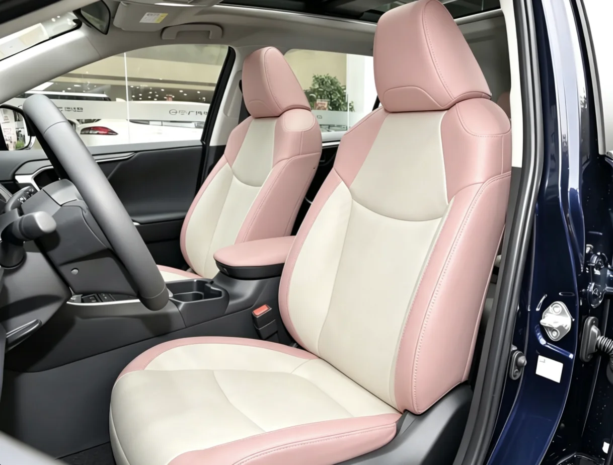 Für Rav4 2026 Maßgefertigte Autositzbezüge Luxuriöses Nappaleder 100% Passgenau Innenraumzubehör 360 ° Vollständige Abdeckung – Detail 7