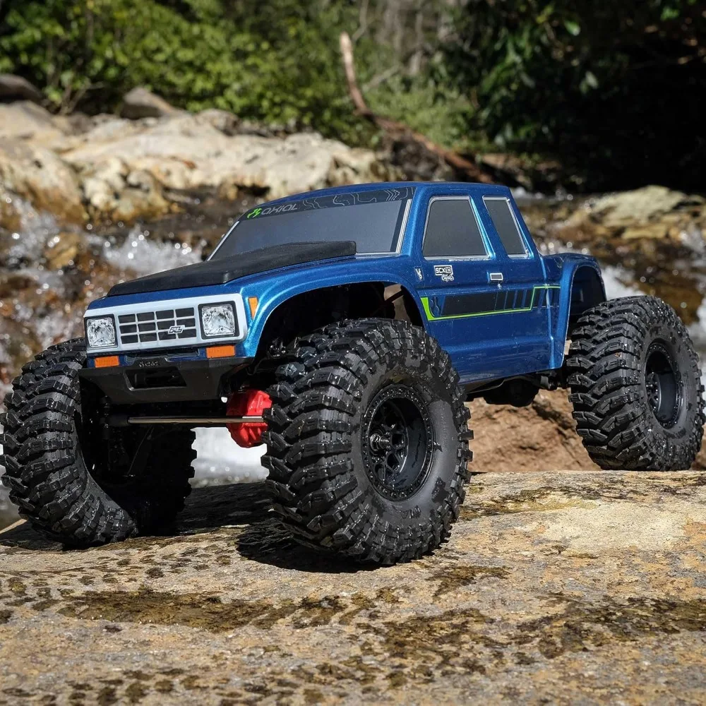 1/10 Scale RC Rock Crawler Truck 4WD RTR Brushed Electric Off Road Car Blue image 5