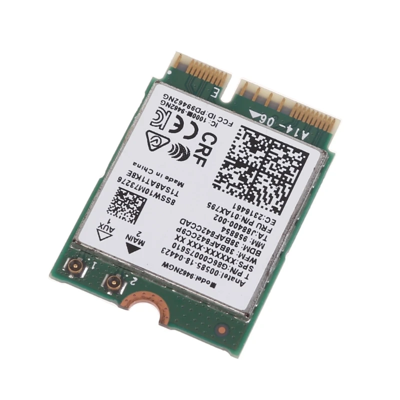 Dwuzakresowa karta Wi-Fi 2,4 / 5 Karta sieciowa 802.11ac BT 5.0 dla systemów Win10