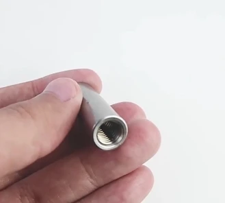 1~20Pcs 304 Stainless Steel Extension Thicken Round Column Joint Coupling Nut M2 M2.5 M3 M4 M5 M6 M8 Sleeve Round Nuts