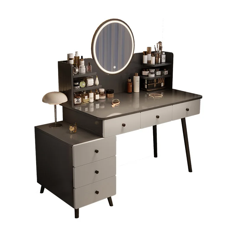 

Dresser bedroom simple modern cosmetic cabinet small storage chest integrated desk cosmetic table