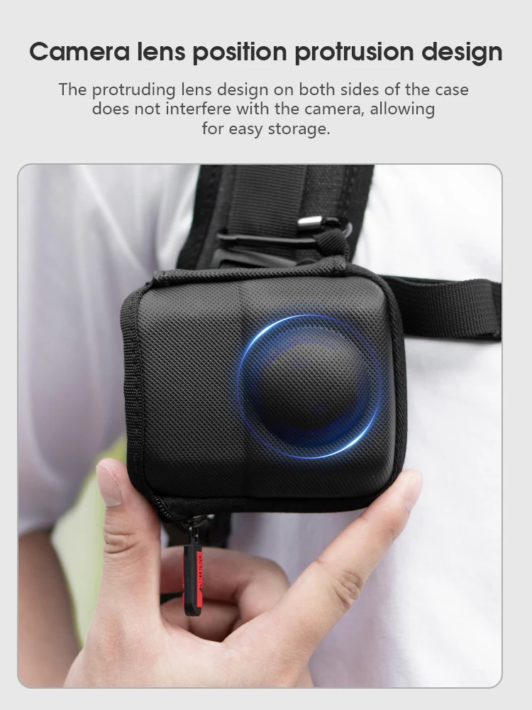 Aufbewahrungstasche für DJI OSMO 360 1 2 Ⅱ Tragetasche Tragbare Mini-Box Sportkamera Wasserdichte Schutztasche OSMO 360 Zubehör – Detail 9