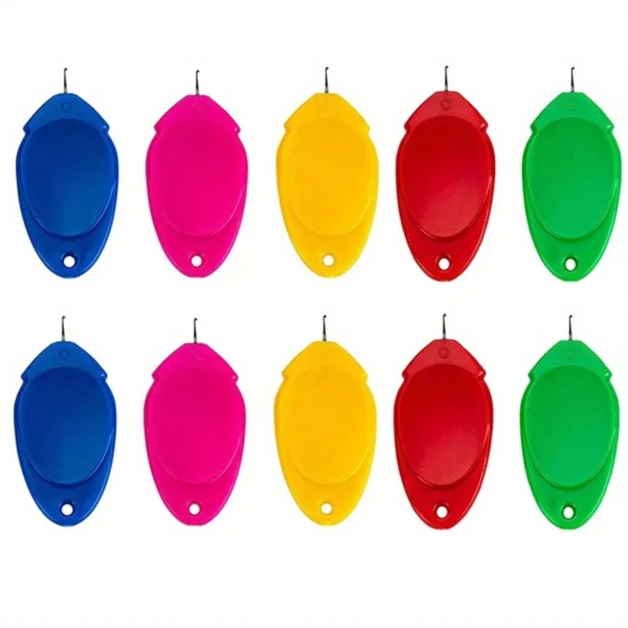 10 قطع من ماكينة لولبة الخيوط الأوتوماتيكية مع صندوق تخزين - ألوان مختلطة، خياطة يدوية، صناعة الماس، صناعة المجوهرات #5