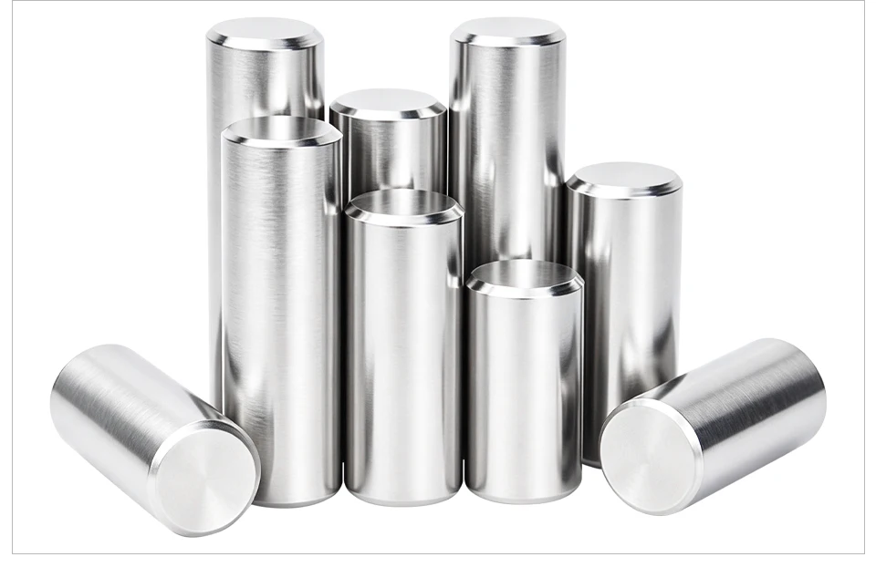 M1.5 M2 M2.5 M3 M4 M5 M6 M8 M10 M12 304 Edelstahl-Positionierstift, zylindrischer Ausrichtungs- und Befestigungsstift, entspricht GB/T 119.1 – Detail 8