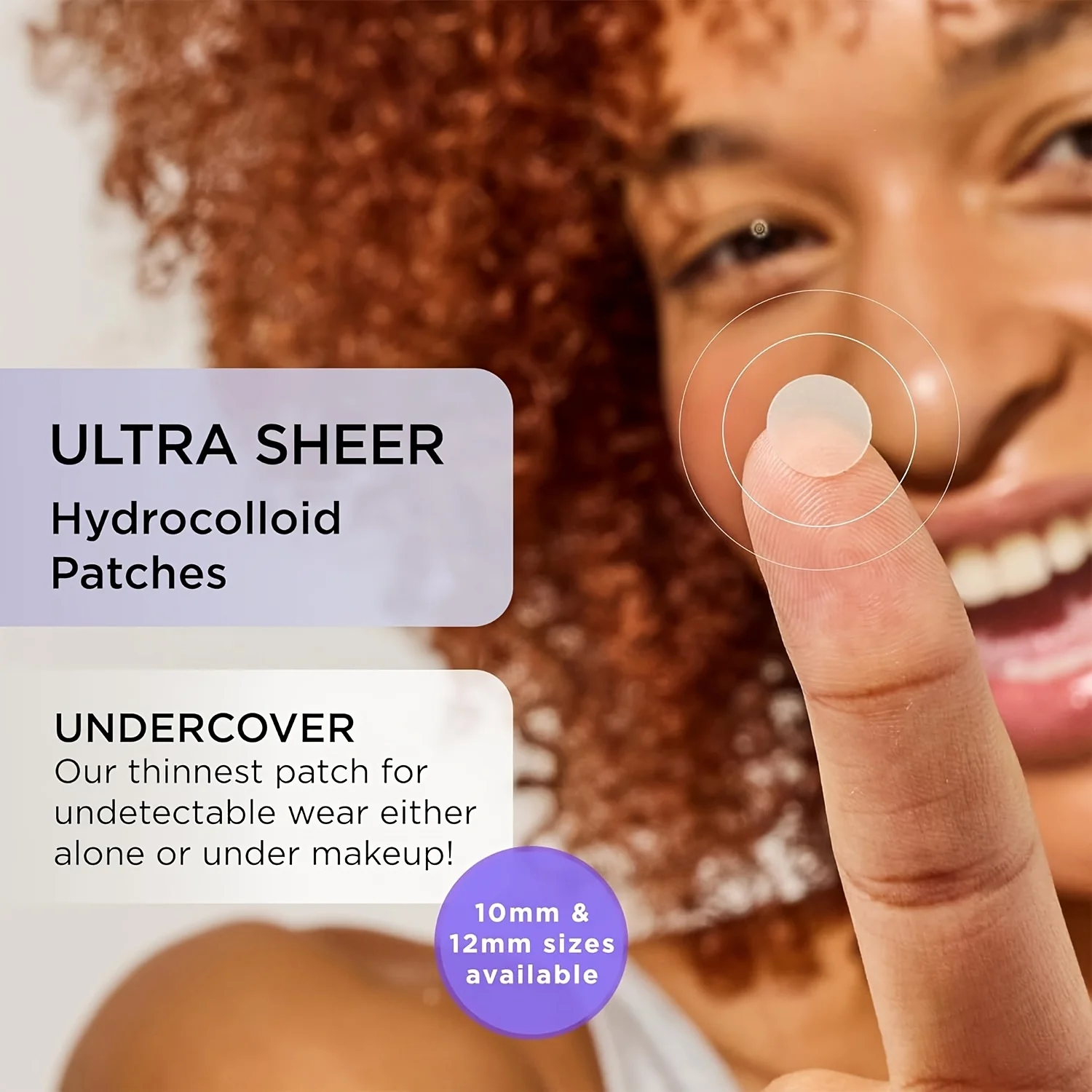 48 قطعة من رقع حب الشباب الغروانية المائية توفر تغطية غير مرئية، رقع حب الشباب للوجه، تنظيف عميق للمسام وحب الشباب #4