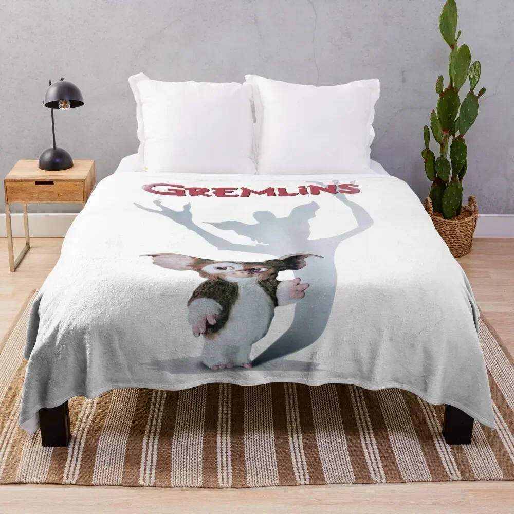 GREMLINS Throw Blanket Soft Plaid Luxury Decorative Sofas Retros Blankets