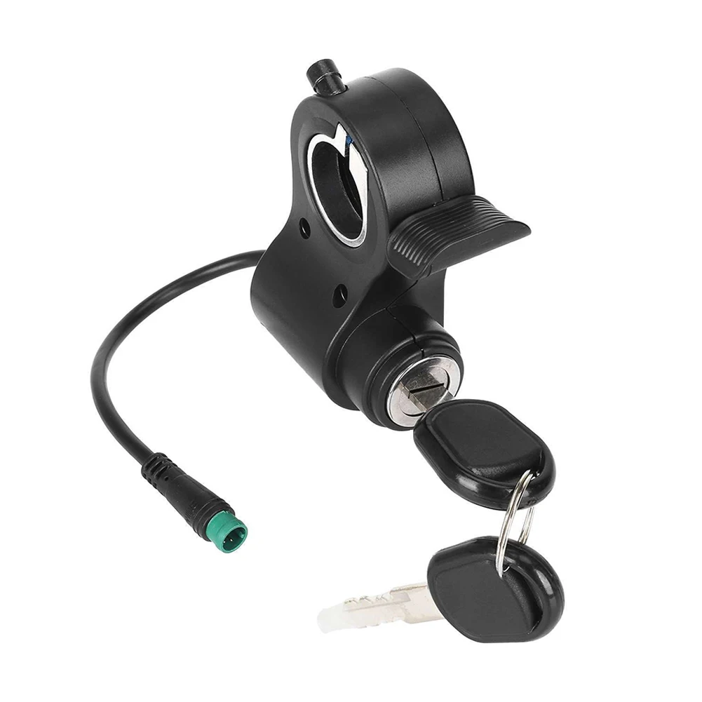 Cerradura de encendido para patinete eléctrico, acelerador de patinete eléctrico, interruptor de arranque, bloqueo para patinete eléctrico Kukirin G2 Pro/Max