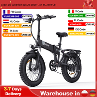 Cheap Adult E Bike 48V 1000W 15AH 20*4.0 Foldable Electric Bike Allov Aluminum Fast Electric Bicycle Ridstar H20 E-Bike