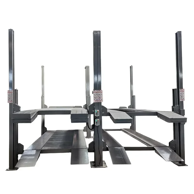 Car Lifts for Home Garage Car Lift 7000lbs  4 Post Car Parking Lift Home Garage with CE