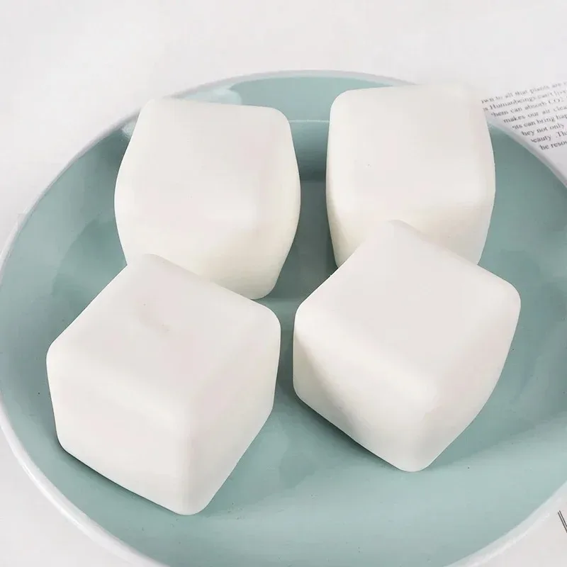كتل ضغط التوفو اللطيفة ألعاب حسية تخفيف كرات العجين الناعمة أفضل الهدايا للبالغين والأطفال الإبداعية متعة لتخفيف التوتر #3