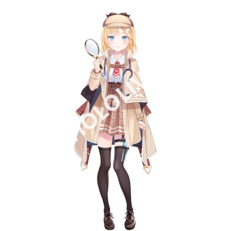 Cutey Hololive Vtuber cartoon Figure Stand Usada Pekora Uruha Rushia Hosimati Suisei Inugami Korone Standing Acrylic Model 15cm