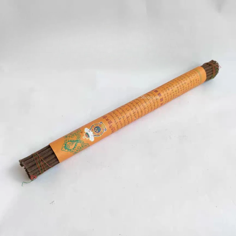 25 سنتيمتر Lhasa البخور التبتية اليدوية البخور الطبيعي العصي معبد عبادة بوذا المنزل داخلي تنقية الهواء جوس عصا