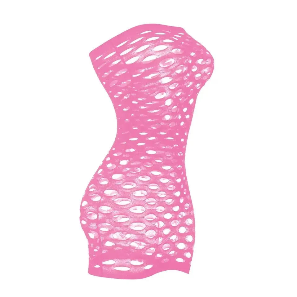 

Colors Sexy Lingerie Dress Hot Women Sexy Underwear Hollow Mesh Costumes Body Stockings Women Intimates Mini Dress