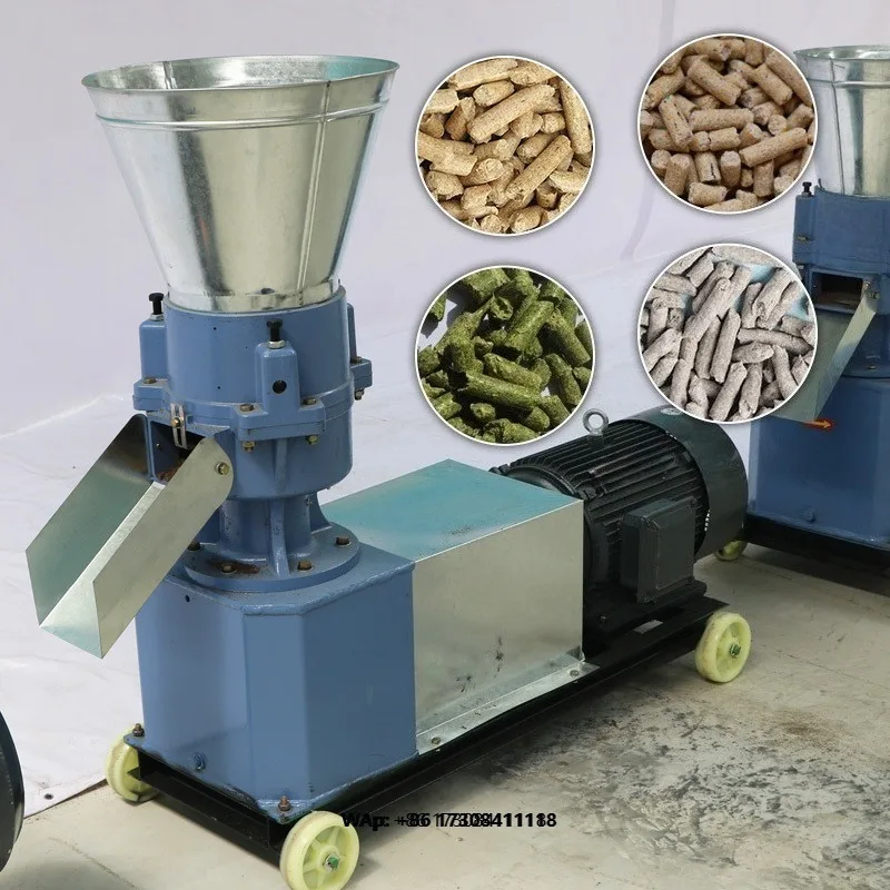 Animal Feed Granulator Chicken Pig Feed Pellet Extruder Machine