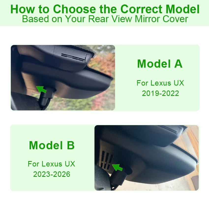 4K OEM Dash Cam for Lexus UX (ZA10) 2019-2024 2025 2026, WiFi APP Control Car DVR with Night Vision, Loop Recording For LEXUS