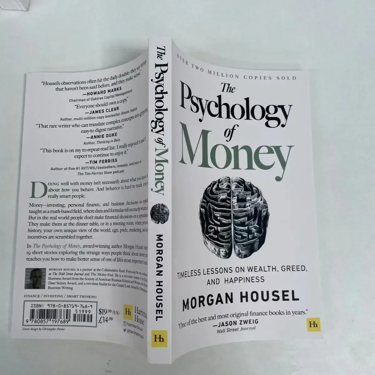 The Psychology of Money: Timeless Lessons on Wealth, Greed, and Happiness Finance Books