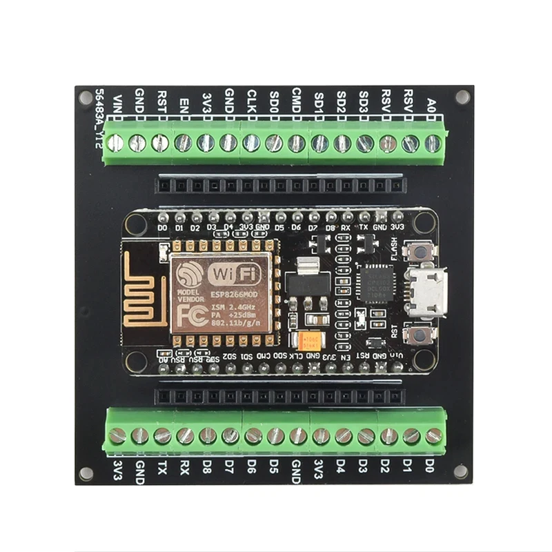 1/3PCS ESP8266 ESP32 Expansion Board Breakout Board for Development Board Wifi Dual Core for Arduino NODEMCU V2 GPIO