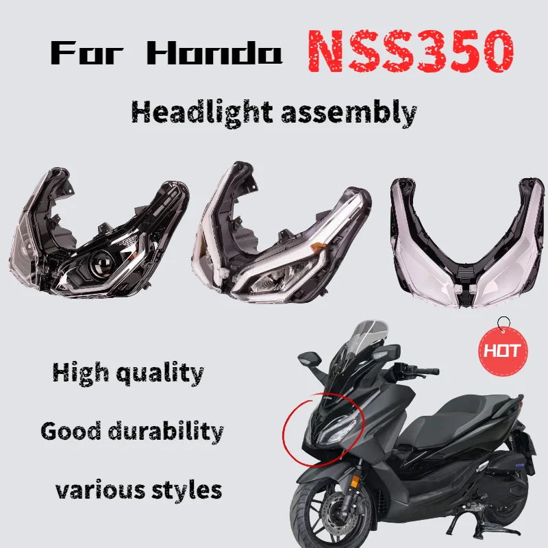

Для Honda NSS350 модифицированная линза светодиодная двойная световая матричная фара в сборе дальнего света