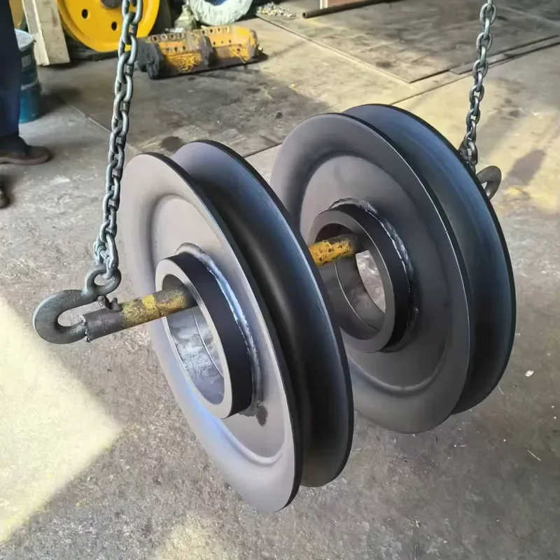 XCMG Rotary Drilling Rig Wire Rope Sheave HRC40-45 Main Winch Pulley for XR280D XR220D XR360 Spare Parts