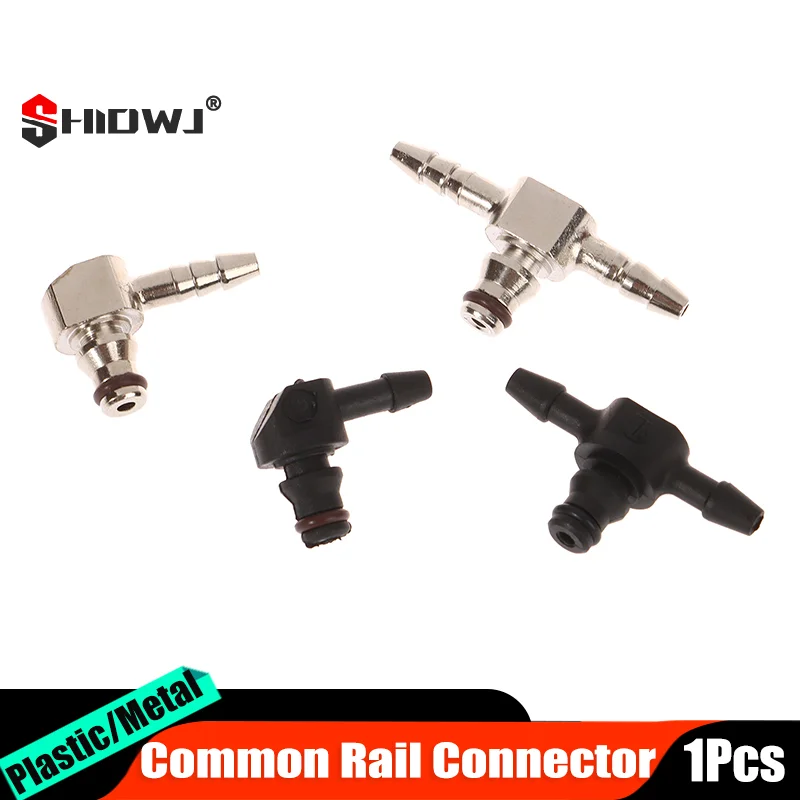 

Дизельное соединение форсунки Common Rail для возврата масла 2-ходовой/3ходовой соединительный соединитель типа L T для трубы возврата масла форсунки