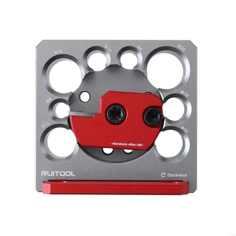 أداة دائرية خشبية سهلة الاستخدام من U4LA لعشاق الأعمال اليدوية وتشكيل القضبان المربعة في دوائر بسهولة #4