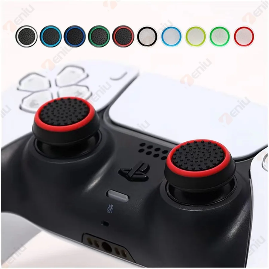 100/200pcs Replacement Silicone Thumb Grip Stick Analog Joystick Cap Cover for Ps3 / Ps4/ Ps5 / Xbox 360 / One Game Controllers