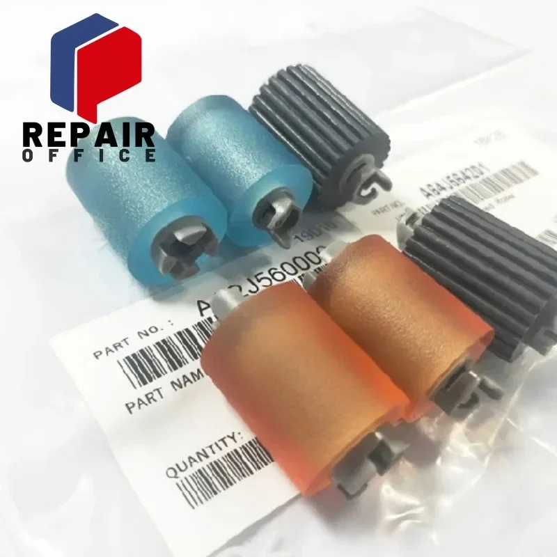 10PCS For Konica Minolta C458 C558 C658 C308 C368 458E ADC309 C369 Paper Box Paper Take-Up Roller