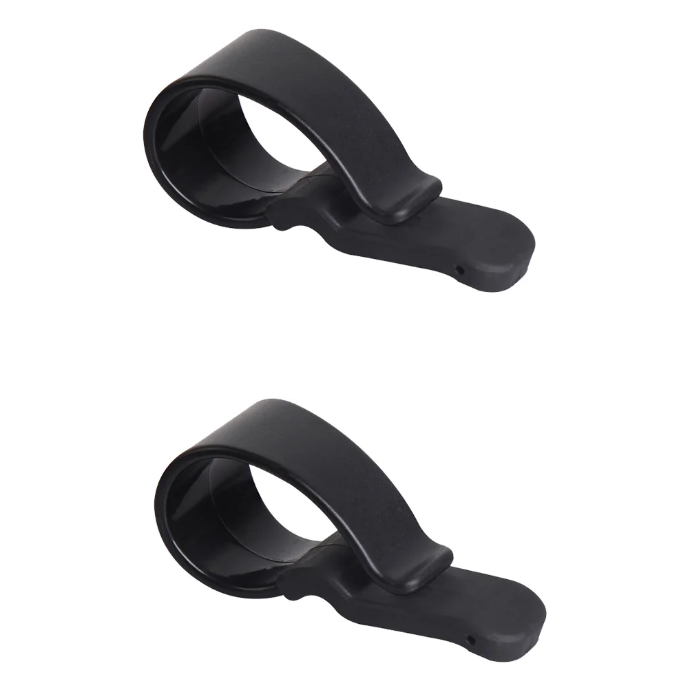 

2 Pcs Visor Glasses Holder Auto Sunglasses Clip Small Size Lasting Material Non Scratch Simple Install Accessories