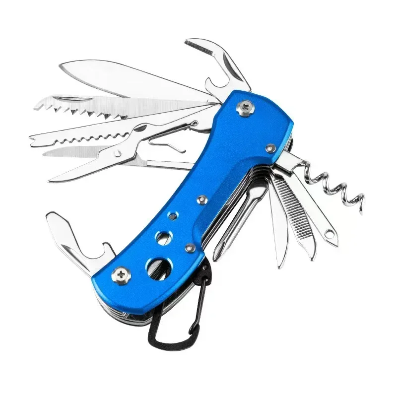 New Outdoor MultiFunctional Swiss Army Knife Camping Fishing Multipurpose Portable Pocket Folding Knives Multitool Bottle Opener