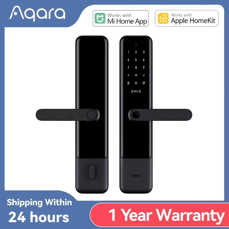 

Original Aqara Smart Door Lock N200 Fingerprint Bluetooth Password NFC Unlock Remote Notification Doorbell For HomeKit Mijia APP