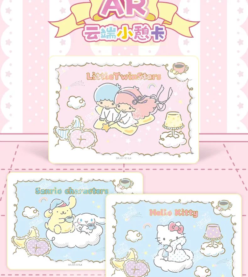 KAYOU Original Authentische Sanrio Exquisite Sammelkartenkollektion – PR Hello Kitty Sammelkartenspielzeug als Weihnachtsgeschenk – Detail 27