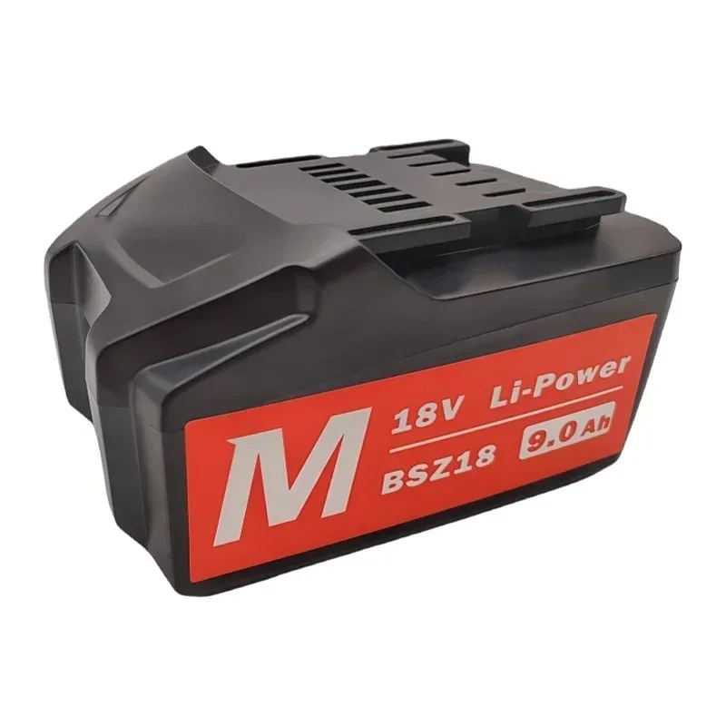 3.0Ah/6.0Ah/9.0Ah 18V Replace Battery For Metabo BSZ18 Cordless Drill Drivers Wrench Hammers Power Tool Lpega