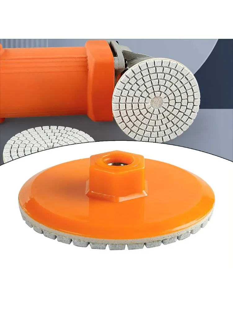 1 pçs 80mm 3 Polegada almofada de polimento molhado seco buff disco abrasivo para lixar mármore