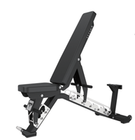 Portable Adjustable Free Weight Gym Bench for Strength Training Foldable Bodybuilding Equipment with Weight Benches for Home Gym