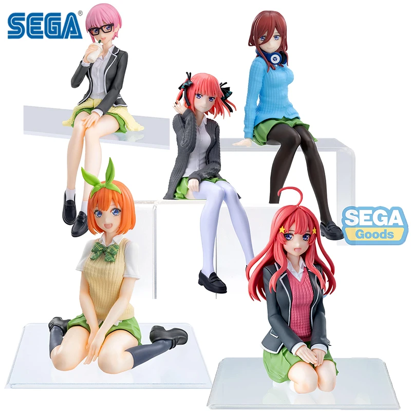 In Stock Original SEGA PM The Quintessential Quintuplets Nakano Ichika Nino Miku Yotsuba Itsuki PVC Anime Action Figures Toy